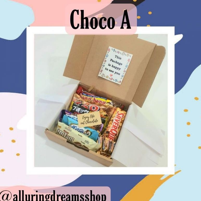

rwet-23 SnackBox / Gift Box / Kado : Chocolate / Cokelat Viral