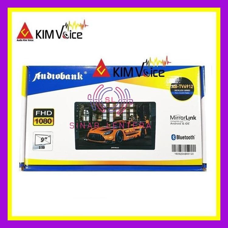 head unit android audiobank ab-tv6912 9 inch 10 inch