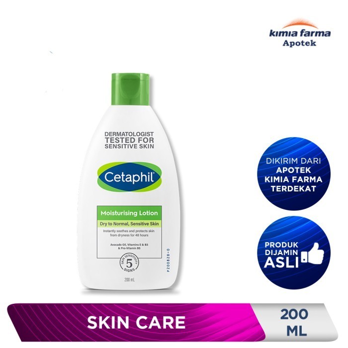 CETAPHIL MOISTURIZING LOTION 200 ML / LOTION PELEMBAB KULIT
