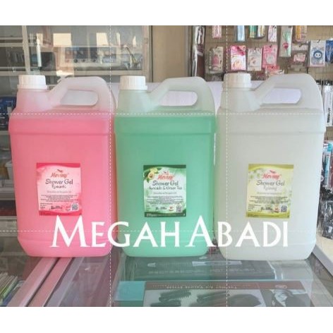 HEVINY SHOWER GEL 5 LITER