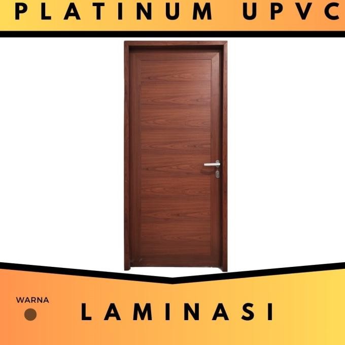Pintu Pvc Platinum Laminasi Ukuran 80 X 200 Betaaleollshop