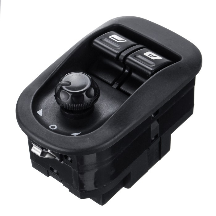 TERLARIS Power Window Switch Master Electric Mirror Button for PEUGEOT 206 306