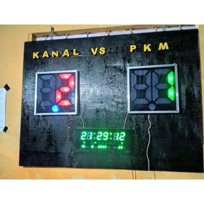 HOT SALE Scoreboard / papan skor digital bulutangkis badminton tenis meja tenis