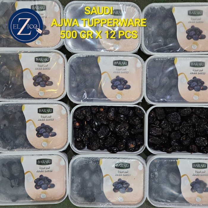 

Kurma ajwa premium barari 500gr/carton