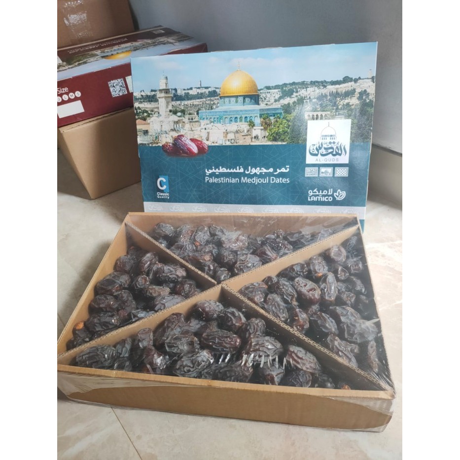 

Kurma Medjoul Palestina 5kg Classic (Grade B) "Al Quds Dates