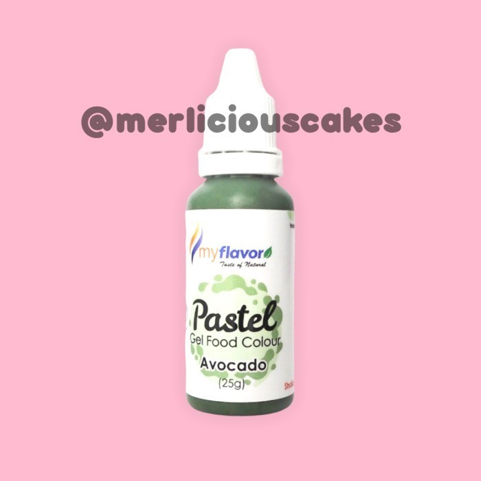 

:::::::] Avocado Pastel Gel My Flavor Food Color Food Colour Pewarna Makanan