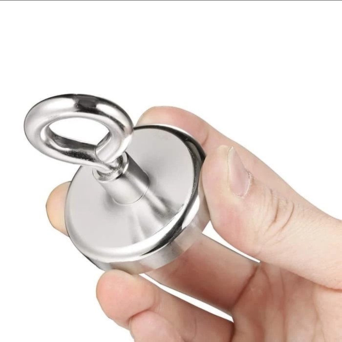 

*$*$*$*$] Magnet Fishing 48mm Magnet Pancing Logam Metal Besi Magnet Neodymium