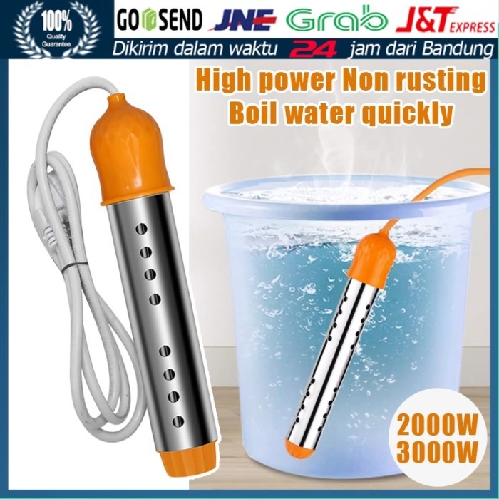 TERLARIS Alat Water Heater Portable / Pemanas Air Listrik Portable Kamar Mandi