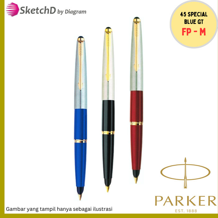 

Parker 45 Special Gold Trim GT FP - Fountain Pen vintage