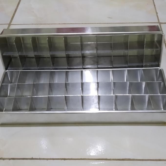 |Premium| loyang kue 10x30 / loyang brownies sekat 30x10 / loyang sekat 10x30