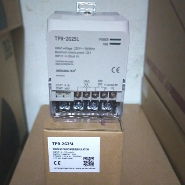 Thyristor Power Regulator Tpr-2G25L