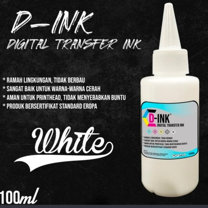 

JUAL RUGI! TINTA D-INK WHITE