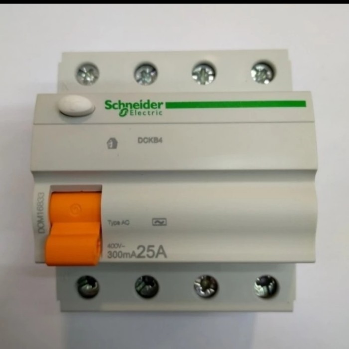 Rcbo/Elcb Schneider 30Ma/300Ma 25Amper