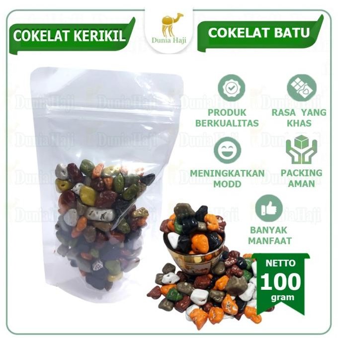 

Coklat Kerikil Khas Arab Cokelat Batu /100gr Oleh Oleh Haji dan Umroh the best