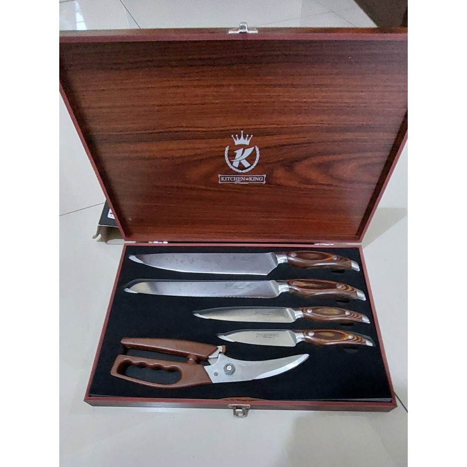 SALE KITCHEN KING 5 PCS KITCHEN KNIFE SET GERMANY KODE 1450