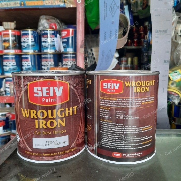 SEIV wrought iron Cat besi tempa