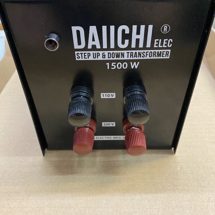 Trafo Step Up Step Down Daichi 1500W Daiichi