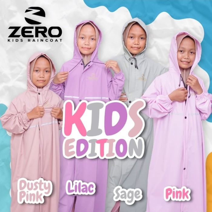 MANTEL JAS HUJAN GAMIS ANAK PEREMPUAN MUSLIMAH SYAR'I SD SMP KARET PVC READY YAA