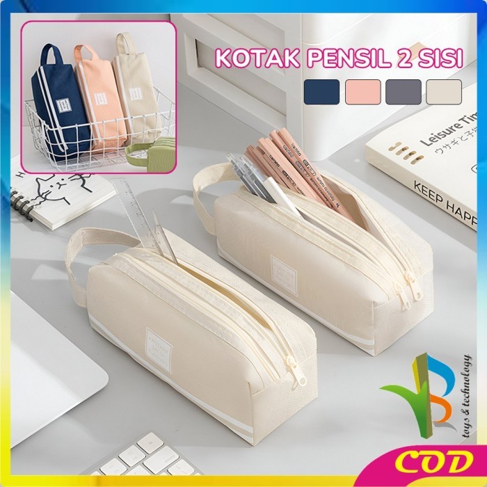 

KOMPLIT RB-A80 TEMPAT ALAT TULIS PERLENGKAPAN SEKOLAH 2 SISI DOMPET PENSIL KODE 1421