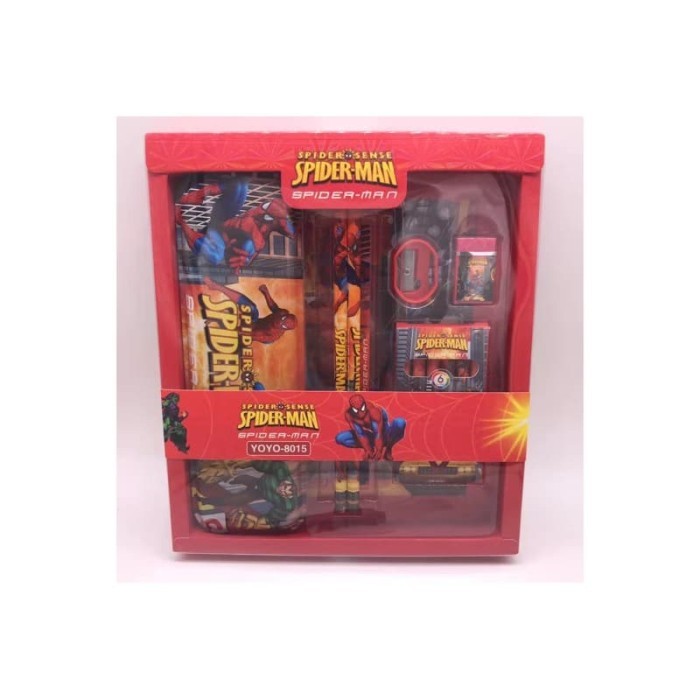 

PROMO! STUDY SET ALAT TULIS LENGKAP SPIDERMAN FROZEN UNICORN LITTLE PONY 8015