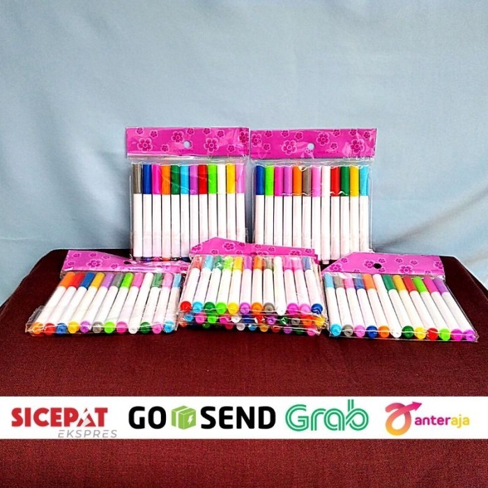 

Spidol REFILL Isi ulang untuk buku gambar mainan edukasi anak kreatif