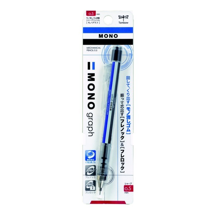 

TERBATAS TOMBOW MECHANICAL PENCIL MONO -GRAPH 05.0MM KODE 768