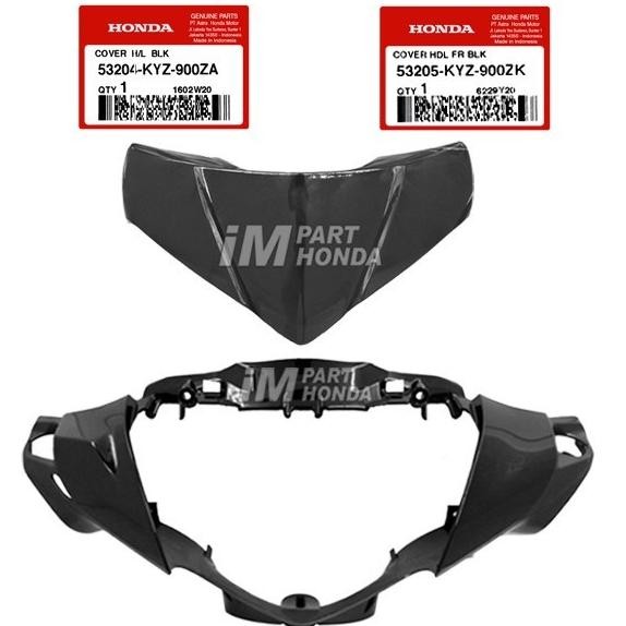 Diskon 53204-Kyz-900Za 53205-Kyz-900Zk Visor Batok Depan Supra X 125 Helm In