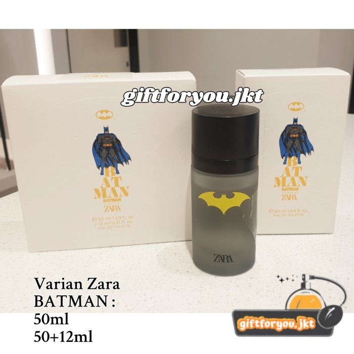 Parfum Anak Zara Kids Batman Original EDT 12 30 50 ml Boys Cowok Laki Laki Boys Official Store