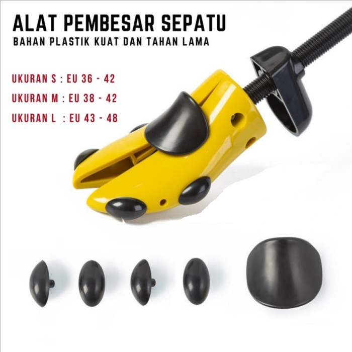 Pembesar Pelebar Ukuran Sepatu Shoes Stretcher Expander Shoe Bunion