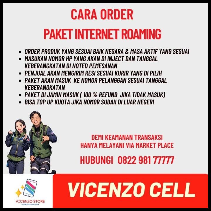 Paket Kuota Internet Roaming Eropa Amerika Asia Australia Telkomsel New