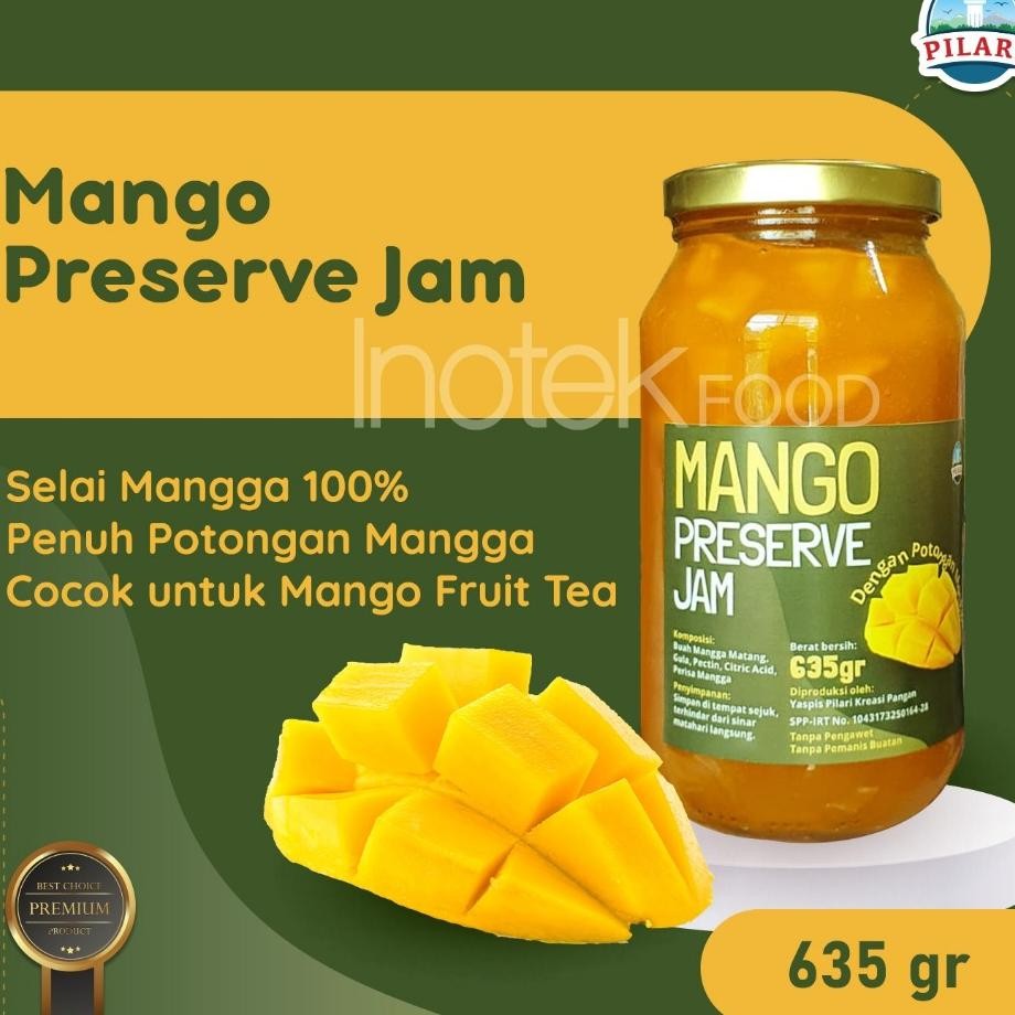 

Pilari Preerve Jam Mango Elai Buah Mangga 635Gr