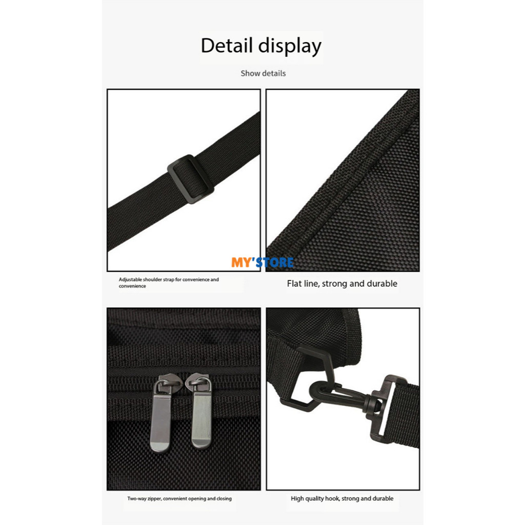 Gratis Ongkir  Tas Raket 1680D Badminton Tennis Olahraga Tas Selempang Jinjing Besar Kecil