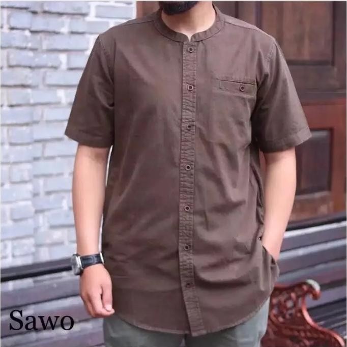 KEMEJA KOKO BIG SIZE PRIA KURTA JUMBO OVERSIZE PRIA KURTA PRIA 5XL 4XL Terlaris