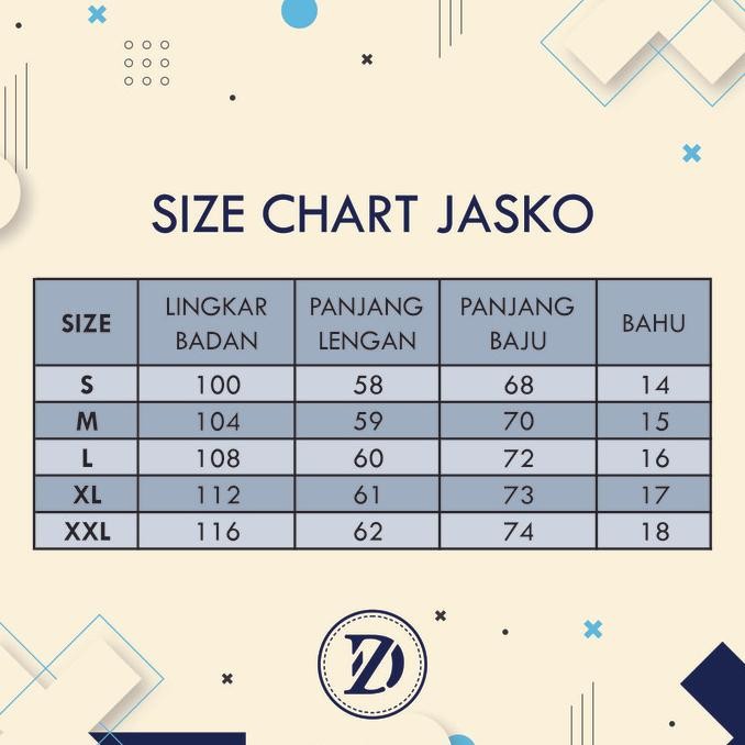 Jasko Jas Koko Dezain Polos Opnaisel Warna Maroon Terlaris