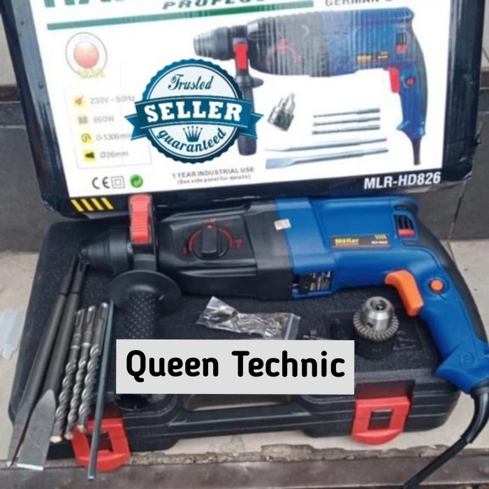 Bor Hammer drill jack drill 26 mm Mollar 3 mode sds plus rotary bobok