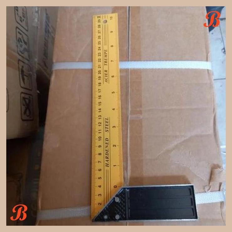 

| JRT | PENGGARIS SIKU TUKANG 12 INCH 30 CM TEBAL MURAH