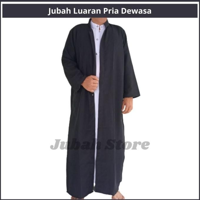 [COD] JUBAH BELAH / JUBAH LUARAN AL - HARBI / JUBAH HABIB / JUBAH PRIA Kualitas Terbaik