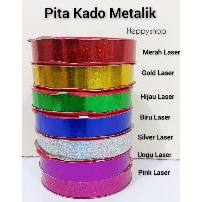 ><><><] Pita Kado Metalik / Pita Jepang Metalik
