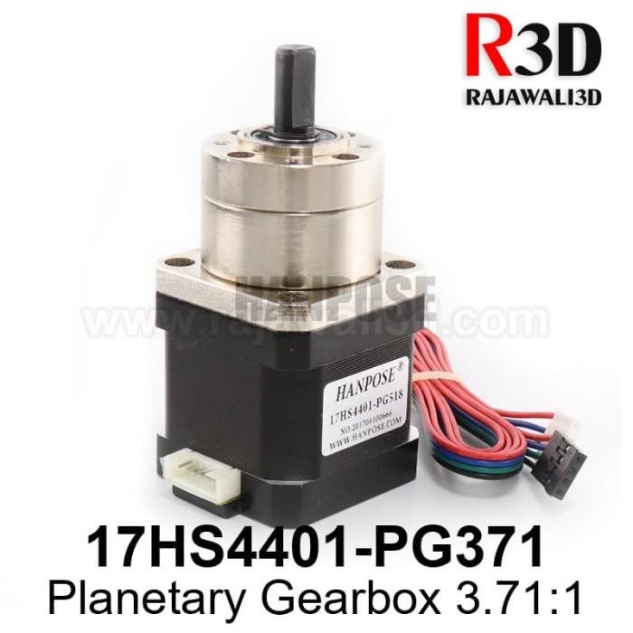 Nema 17 Stepper Motor 17HS4401+PG371 1.7A Planetary GearBox
