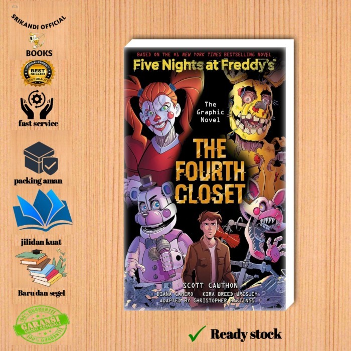 

Most Whised For _versi Eng/Indo_*the graphic novel : the fourth closet by Christopher hastings