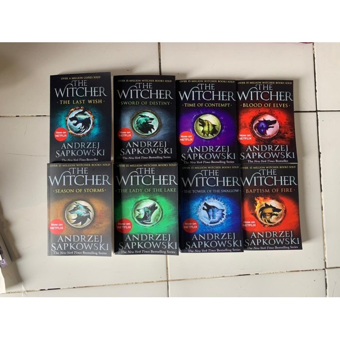 

Most Gifted_versi Eng/Indo_*THE WITCHER ( 8 BOOK SERIES ) BY ANDRZEJ SAPKOWSKI