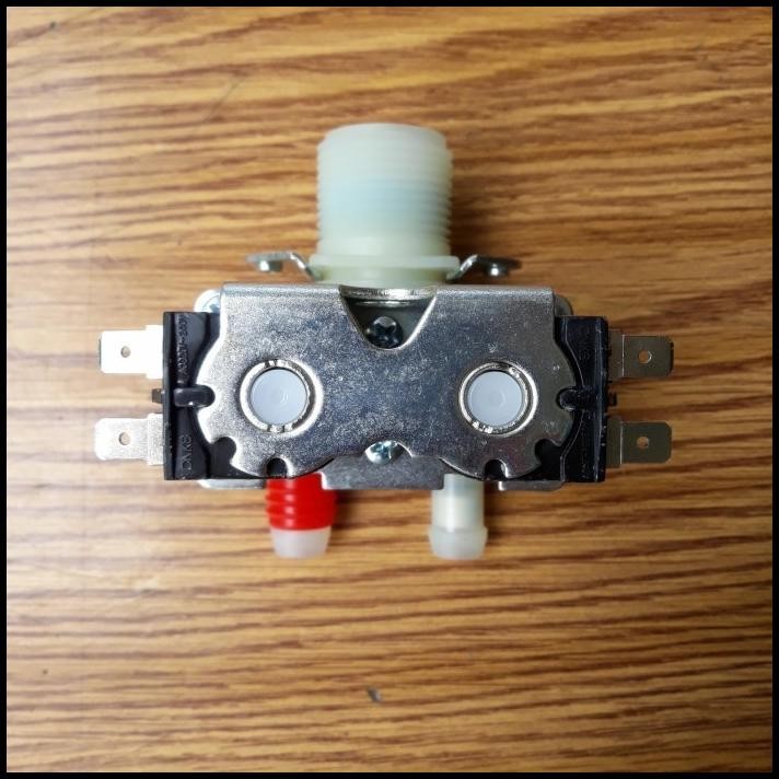 Solenoid Water Valve 2 Inlet Mesin Cuci Aqua Front Loading