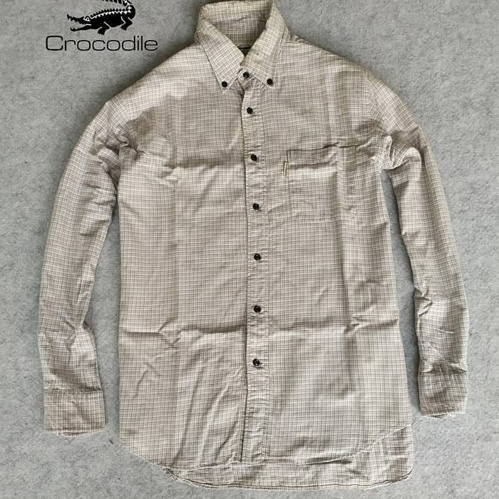 Kemeja Pantai Second Brand crocodile  Size M