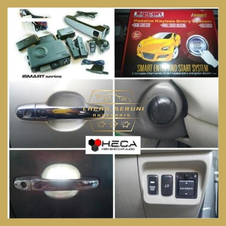 ISMART ALARM MOBIL PINTAR SILICON KHUSUS TOYOTA SMART KEYLESS ENTRY
