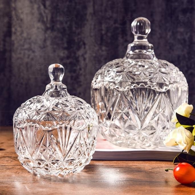 

READY STOCK FRUTA CRYSTAL CANDY JAR / TOPLES KACA SERBAGUNA PERMEN KUE CEMILAN !!!!!