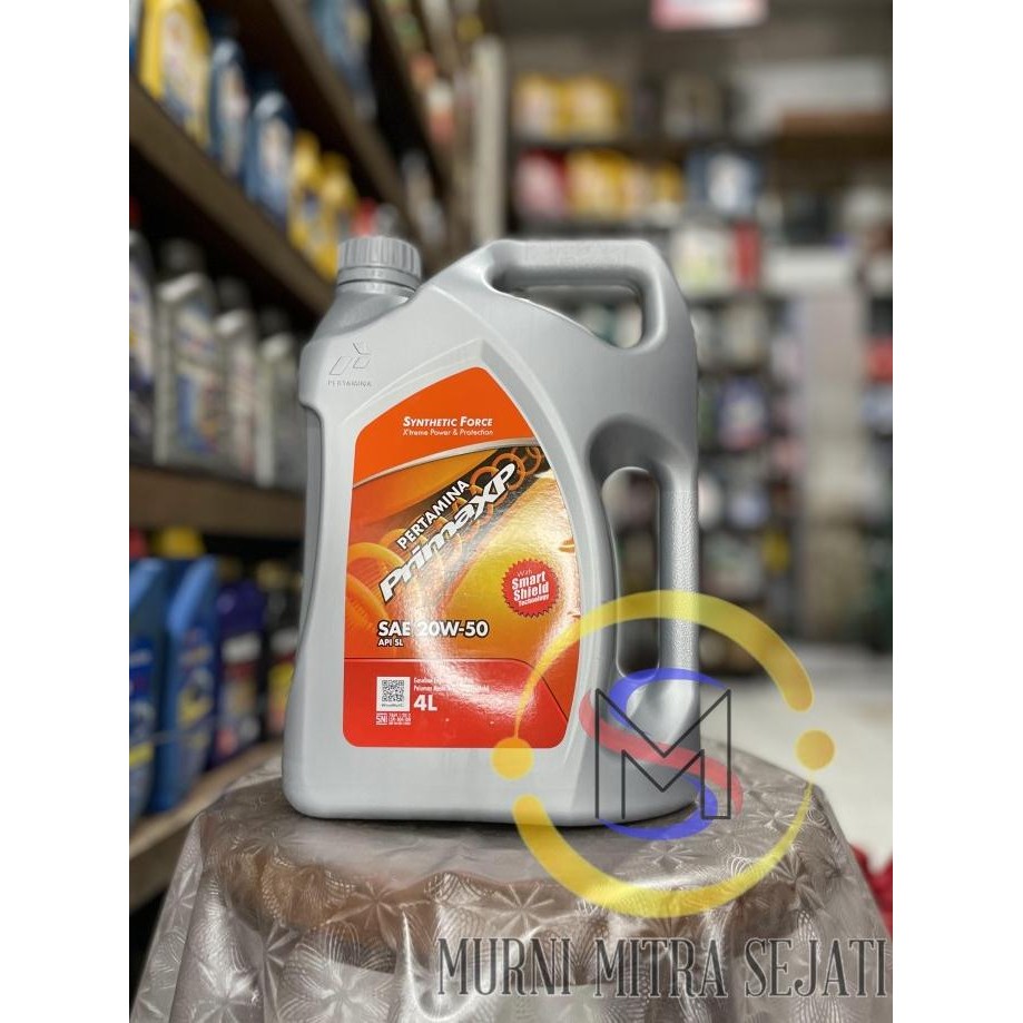 Pertamina PrimaXP Prima XP SAE 20W-50 Oli 20W50 20 W 50 4 L