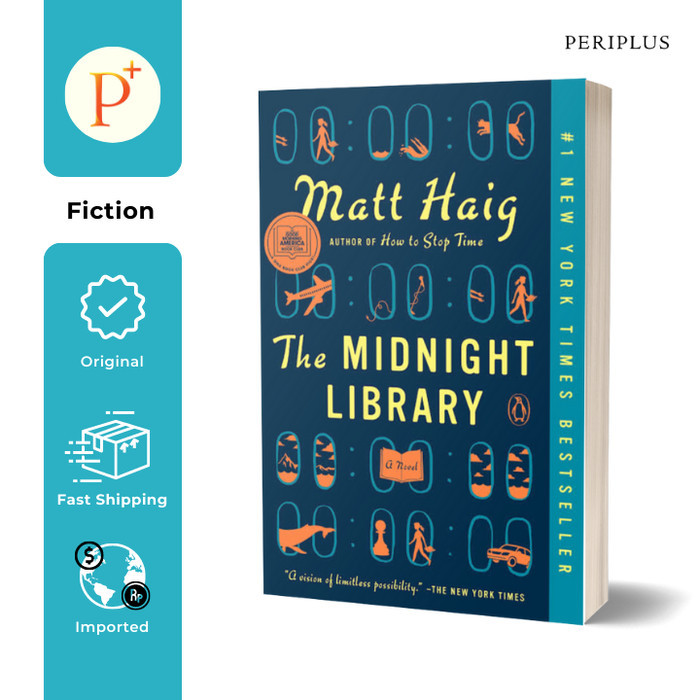 

Matt Haig- Midnight Library US - 9780525559498