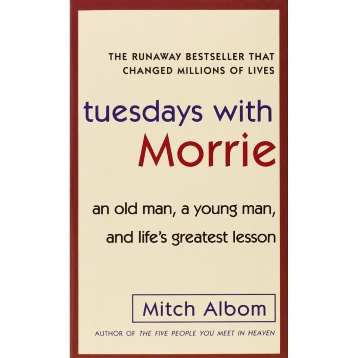 

TERLARIS! Mitch Albom - Tuesdays With Morrie