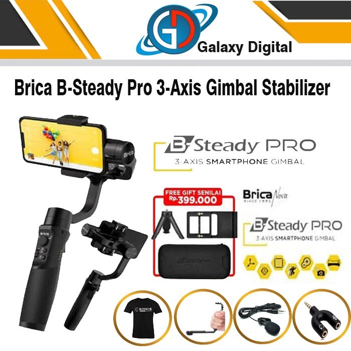Brica B Steady Pro Gimbal Smartphone
