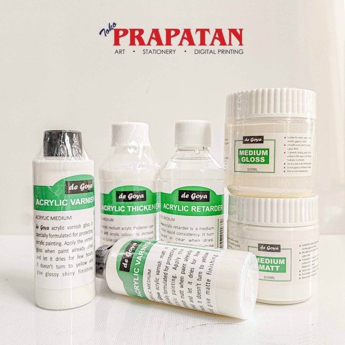 

TERBARU De Goya Acrylic Medium Varnish BISA GRAB!